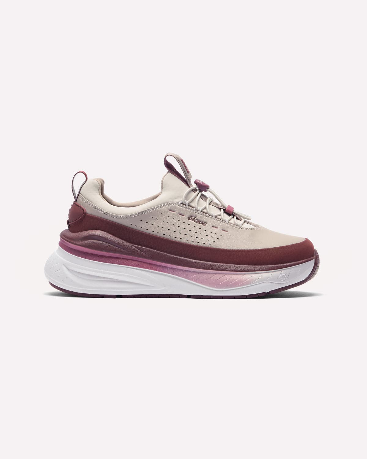 Men's Forte 2 - Burgundy / Tan - Image 2