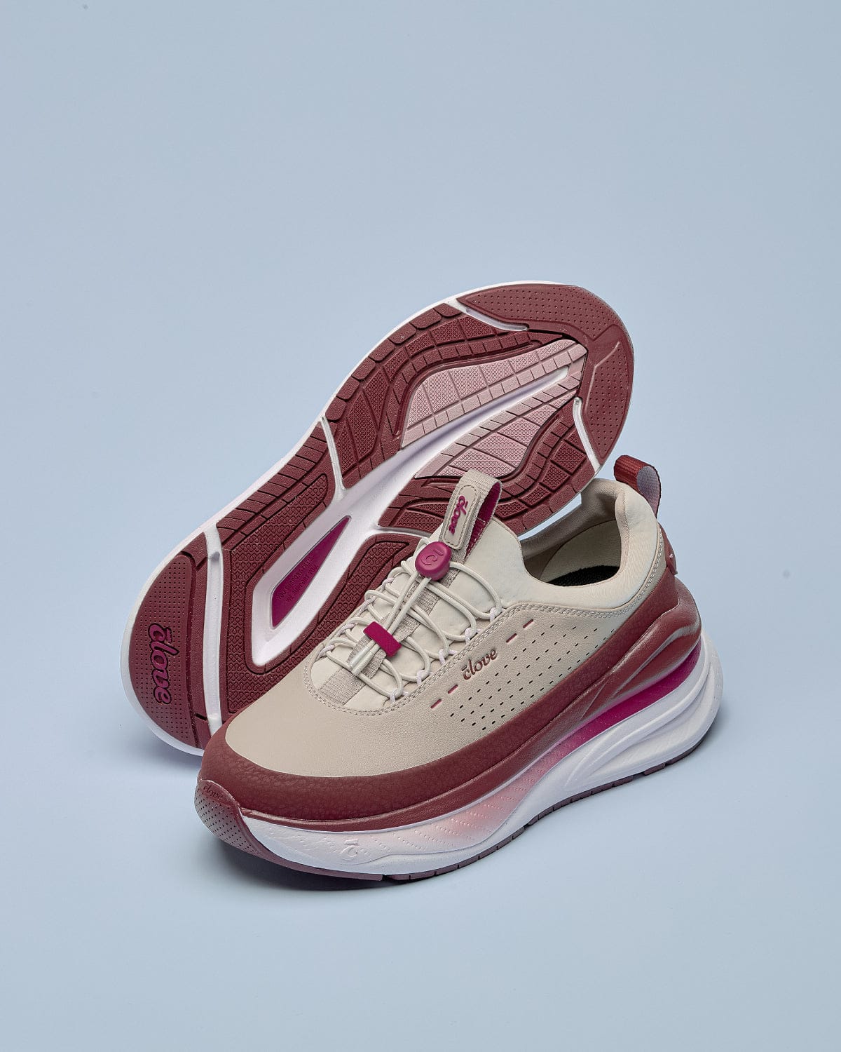 Men's Forte 2 - Burgundy / Tan - Image 3