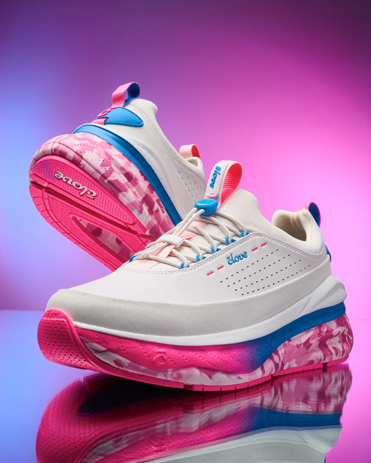 Men's Forte 2 - White Pink Marble - Image 4