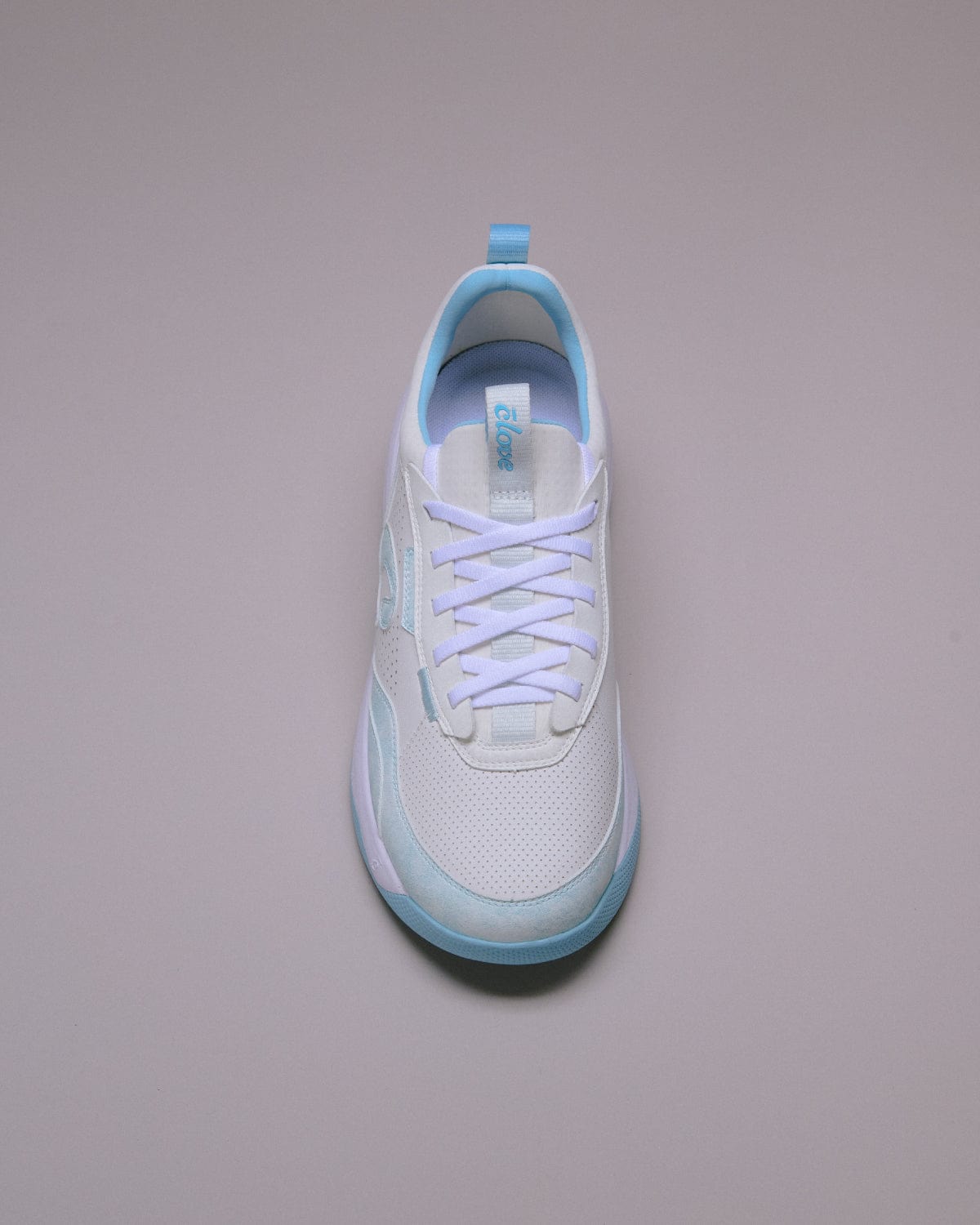 Men's Strada - White / Brushed Aqua - Image 4