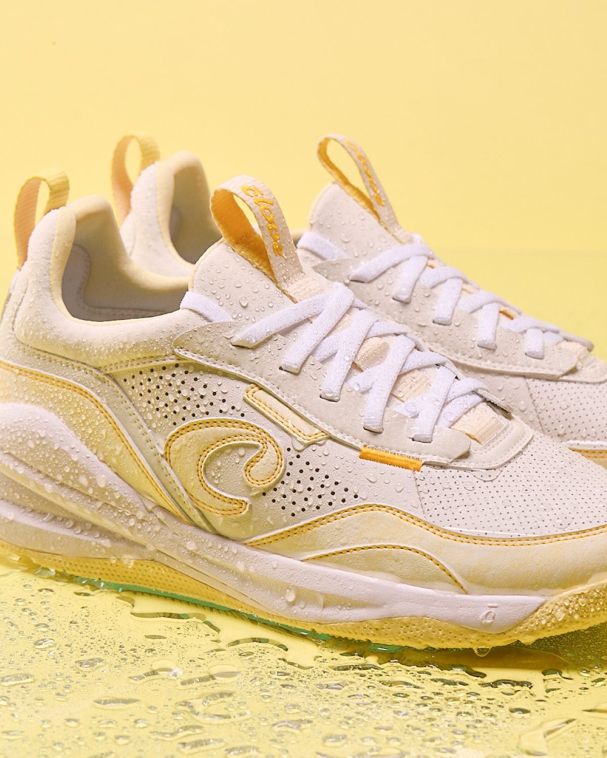 Men's Strada - White / Brushed Yellow - Image 4